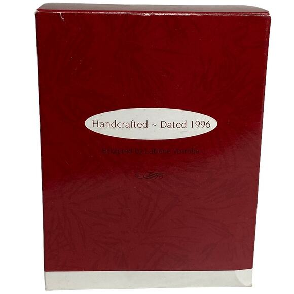 Hallmark Grandpa 1996 Ornament with Dalmatians On A Sled - Picture 6 of 8